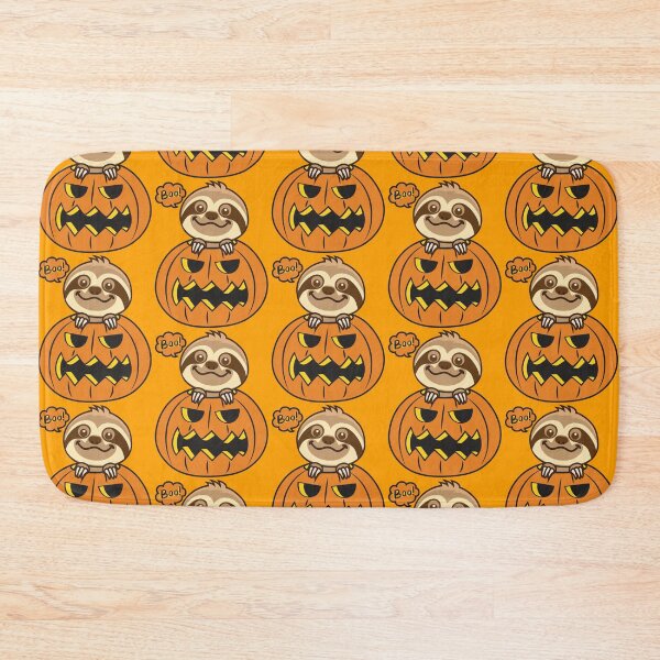 Item preview, Sloth Pumpkin Boo! designed and sold by plushism.