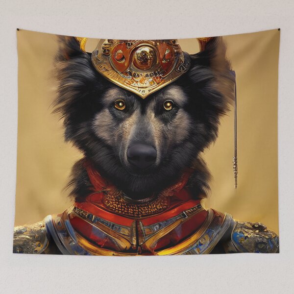 Item preview, warrior dog king #2 designed and sold by supeart.
