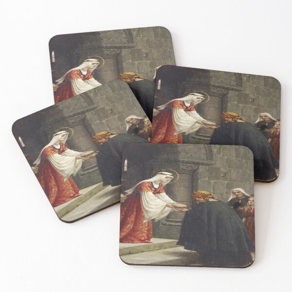 Item preview, Edmund blair leighton the charity of saint elizabeth of hungary designed and sold by beoverpowered.
