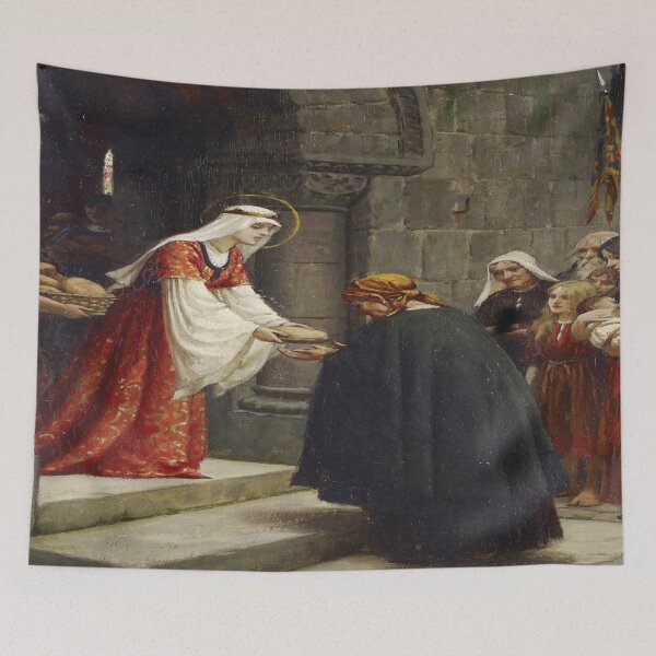 Item preview, Edmund blair leighton the charity of saint elizabeth of hungary designed and sold by beoverpowered.