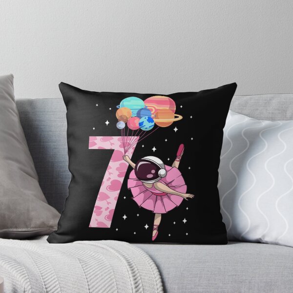 Item preview, 7th birthday Ballerina Girl Astronaut designed and sold by Ibu83.