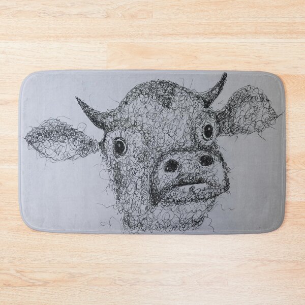 Item preview, vaca garabato designed and sold by Juliejart.