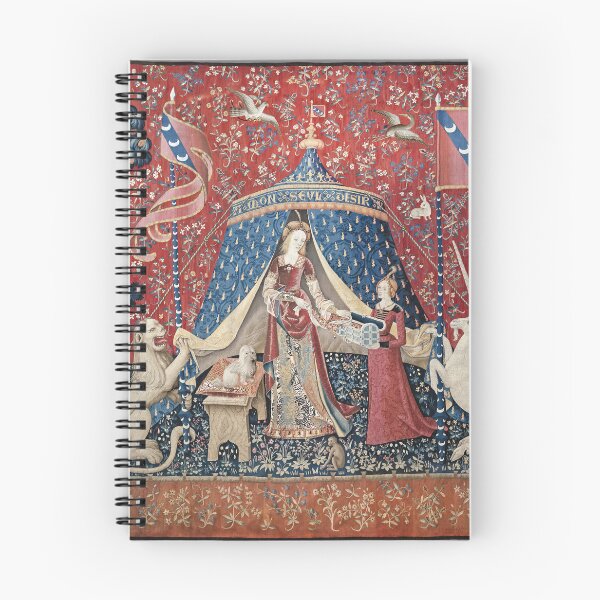 Item preview, The Lady and the Unicorn - Sight: La Dame à la licorne - La Vue - Medieval Unicorn designed and sold by beoverpowered.
