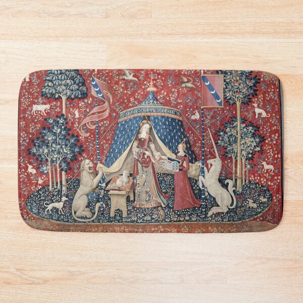 Item preview, The Lady and the Unicorn - Sight: La Dame à la licorne - La Vue - Medieval Unicorn designed and sold by beoverpowered.