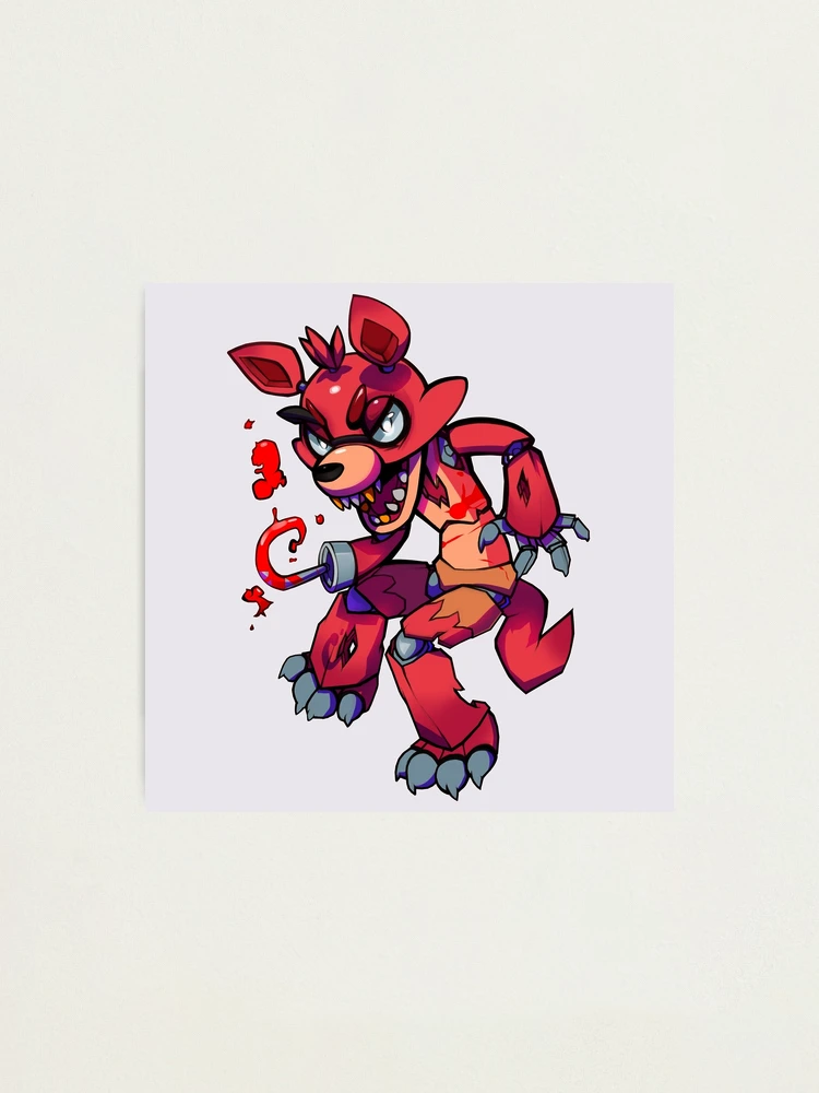 Fnaf Foxy Photographic Print for Sale by Alexspillane88