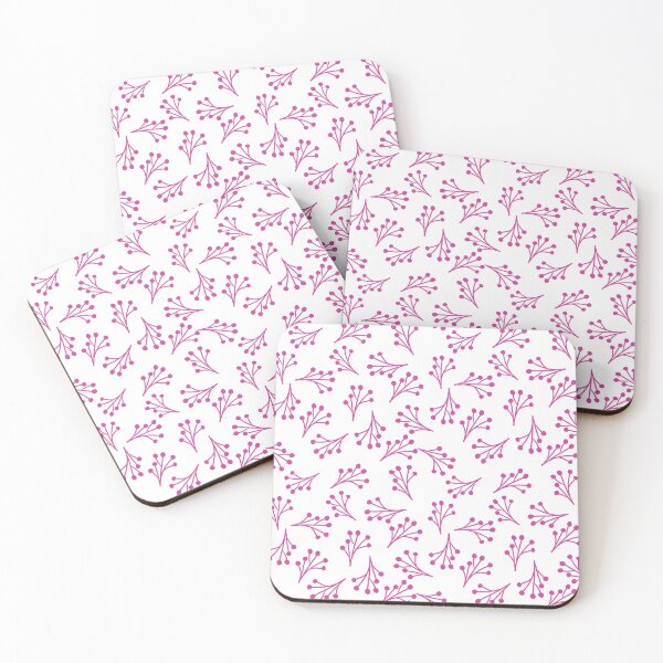Item preview, Flower bud design, seamless pattern, carousel pink designed and sold by LishiArts.