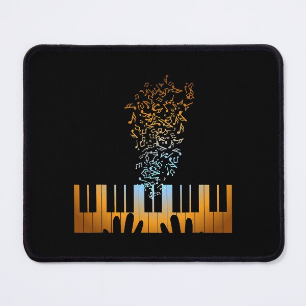 Item preview, Piano Abstract Music Notes Colorful Musician designed and sold by Abaddon-art.
