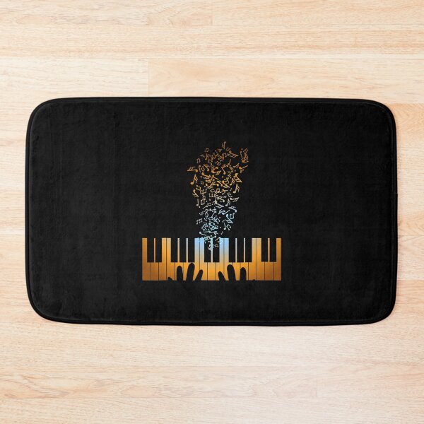 Item preview, Piano Abstract Music Notes Colorful Musician designed and sold by Abaddon-art.