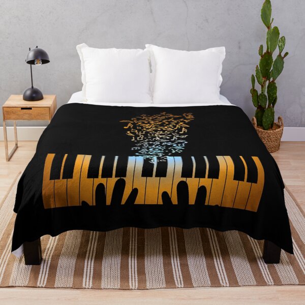 Item preview, Piano Abstract Music Notes Colorful Musician designed and sold by Abaddon-art.