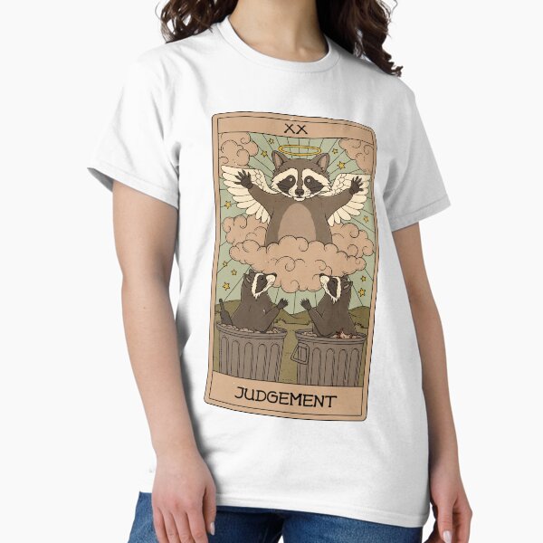 Item preview, Judgement - Raccoons Tarot designed and sold by Thiago Corrêa.
