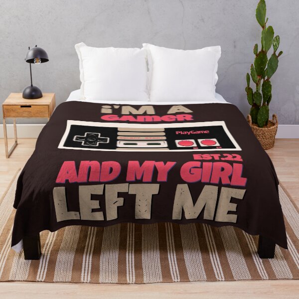 Item preview, I'M A GAMER AND MY GIRL LEFT ME designed and sold by GAADesignz.