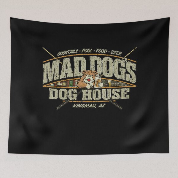 Item preview, Dive Bar Mad Dogs Dog House 1989  designed and sold by SteffiStock.