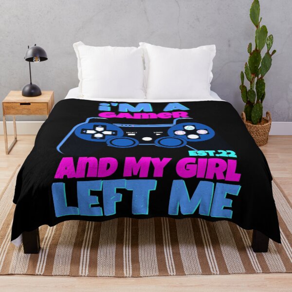 Item preview, I'M A GAMER AND MY GIRL LEFT ME designed and sold by GAADesignz.