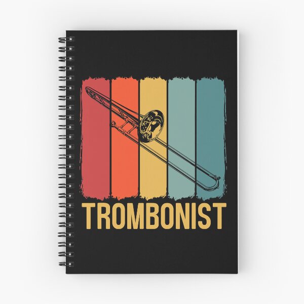 Item preview, Vintage Trombonist Retro Trombone Musician designed and sold by Abaddon-art.