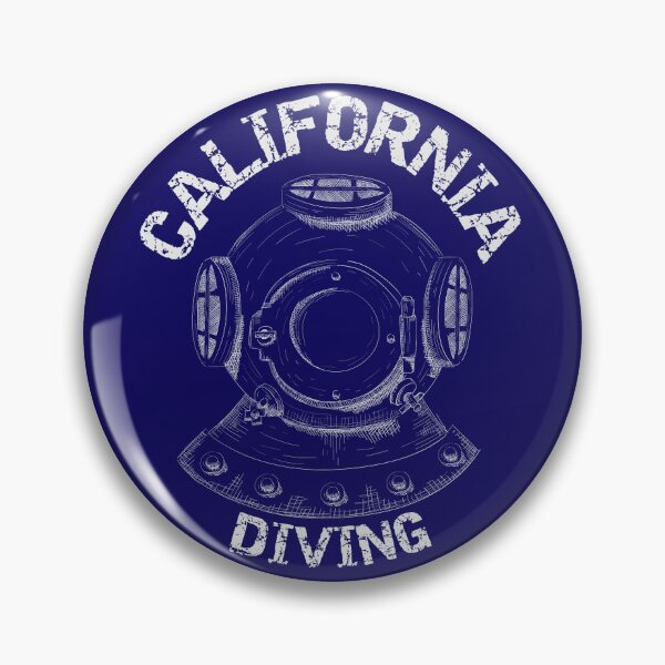 Item preview, California Diving, vintage Dive Helmet designed and sold by Surfer Dave Designs.