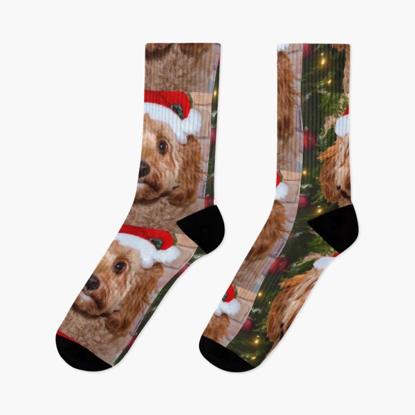 Item preview,  Cockapoo Christmas v2 designed and sold by fatbanana.