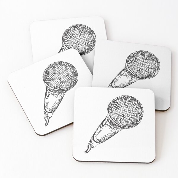 Item preview, Microphone Sketch Funny Singer Musician  designed and sold by Abaddon-art.