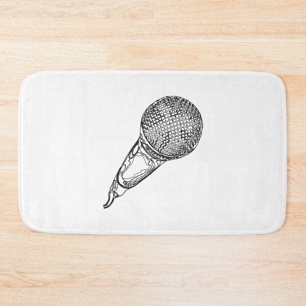 Item preview, Microphone Sketch Funny Singer Musician  designed and sold by Abaddon-art.