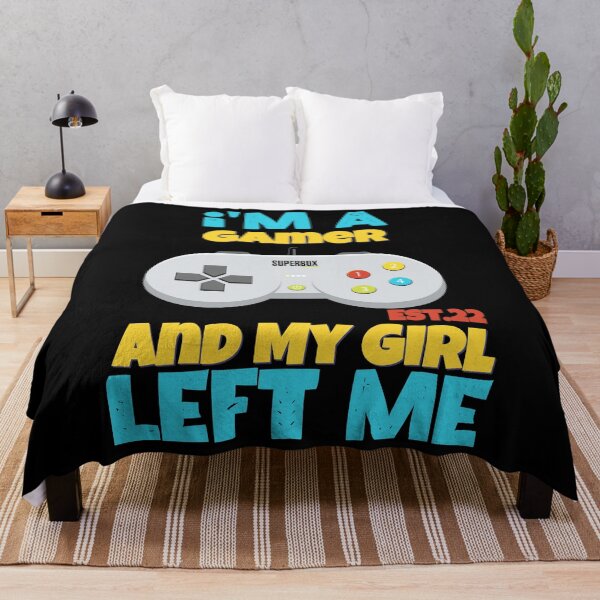 Item preview, I'M A GAMER AND MY GIRL LEFT ME designed and sold by GAADesignz.