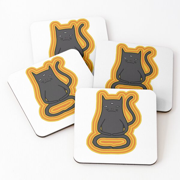 Item preview, Sad Cat Meditating designed and sold by JSGB.