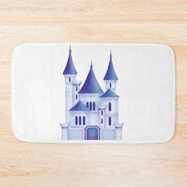 Item preview, Medieval castle with blue roof designed and sold by Marharyta Pavliuk.