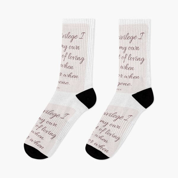 Item preview,  Persuasion Quote | All the privilege I claim for my own sex.. is that of loving longest, when existence or when hope is gone | Jane Austen designed and sold by CastlesClassics.