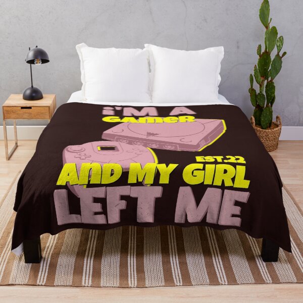 Item preview, I'M A GAMER AND MY GIRL LEFT ME designed and sold by GAADesignz.