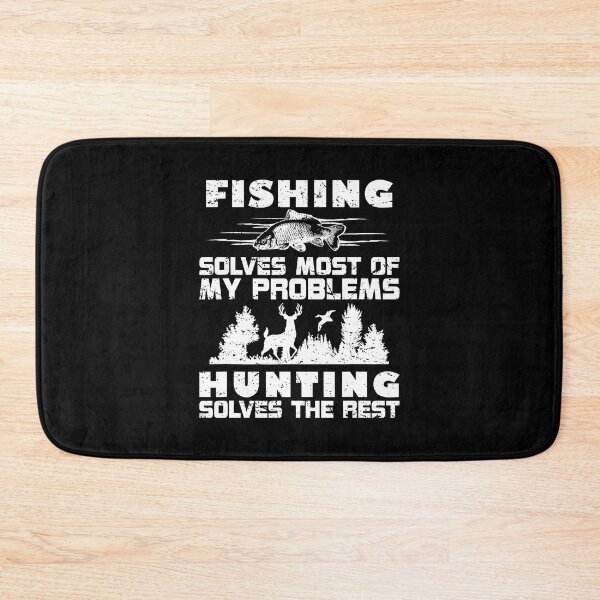Item preview, Fishing Solves Most Of My Problems Hunting Solves The Rest Funny designed and sold by ArcWarden-art.