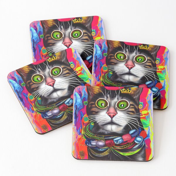 Item preview, cat portrait #9 designed and sold by supeart.