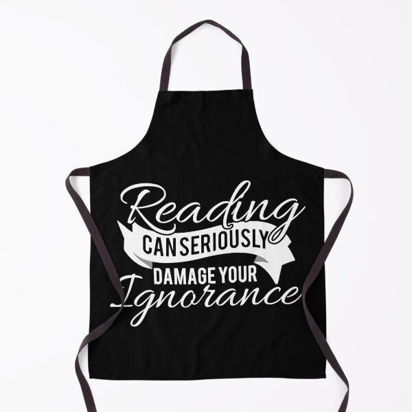 Item preview, Reading Can Seriously Damage Your Ignorance Funny Book designed and sold by ArcWarden-art.