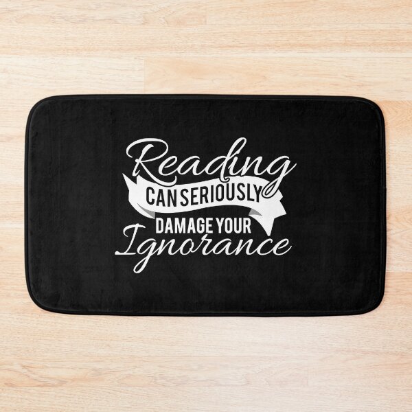 Item preview, Reading Can Seriously Damage Your Ignorance Funny Book designed and sold by ArcWarden-art.
