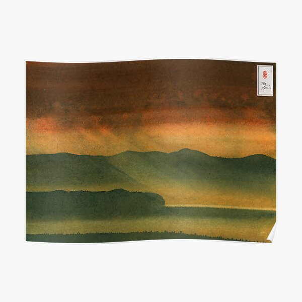 Autumn Valley Poster