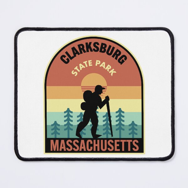 Item preview, Clarksburg State Park Massachusetts Retro Hiking designed and sold by HalpinDesign.