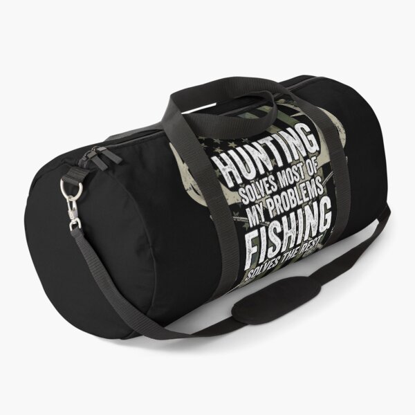 Item preview, Hunting Solves Most Of My Problems Fishing The Rest designed and sold by ArcWarden-art.
