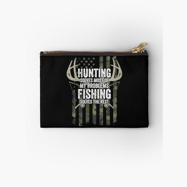 Item preview, Hunting Solves Most Of My Problems Fishing The Rest designed and sold by ArcWarden-art.