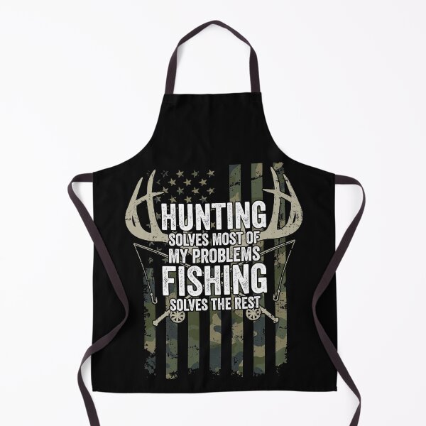 Item preview, Hunting Solves Most Of My Problems Fishing The Rest designed and sold by ArcWarden-art.