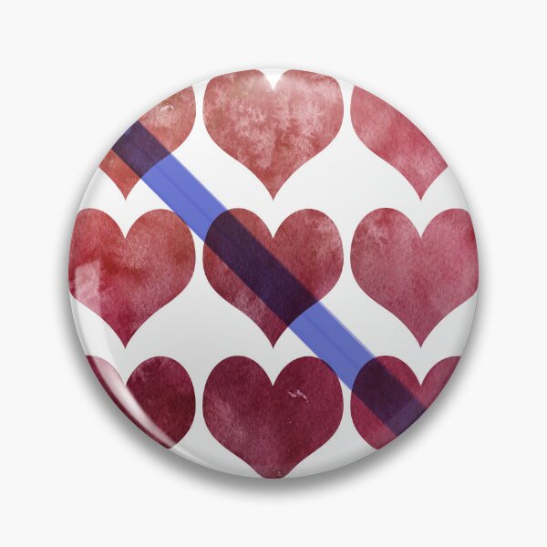 Item preview, Nine Red Hearts - Love Bomb Series designed and sold by DelusionalARTza.