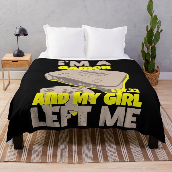 Item preview, I'M A GAMER AND MY GIRL LEFT ME designed and sold by GAADesignz.