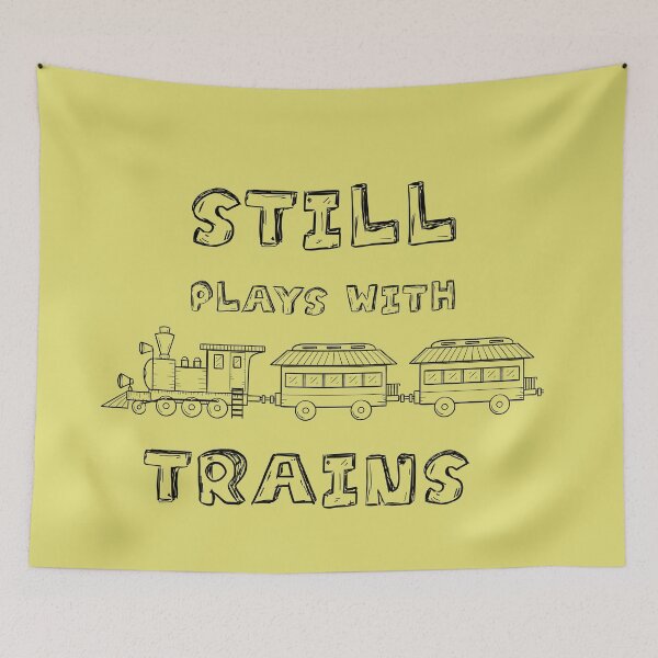 Item preview, Still Plays With Trains designed and sold by minstore.