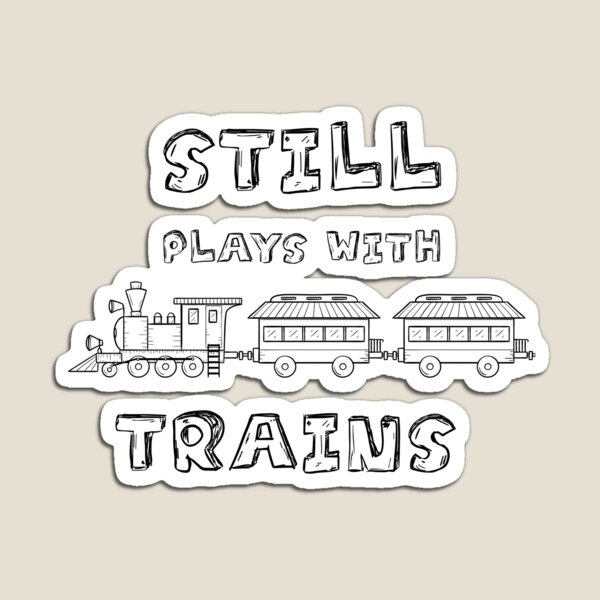 Item preview, Still Plays With Trains designed and sold by minstore.