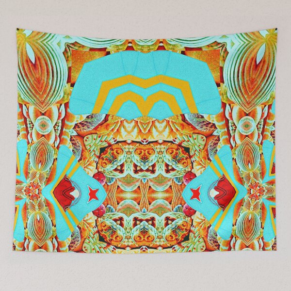 Item preview, HARMONIOUS COCKTAIL OF ARUBA SHELLFISH - UNFORGETTABLE ARUBA CHRISTMAS SOUVENIRS - ARUBAN PARADISE ISLAND ABSTRACT GEOMETRIC PAINTING - ARUBAN ABSTRACT FLAG INSPIRATION - ARUBA ONE HAPPY ISLAND. designed and sold by Ralek.