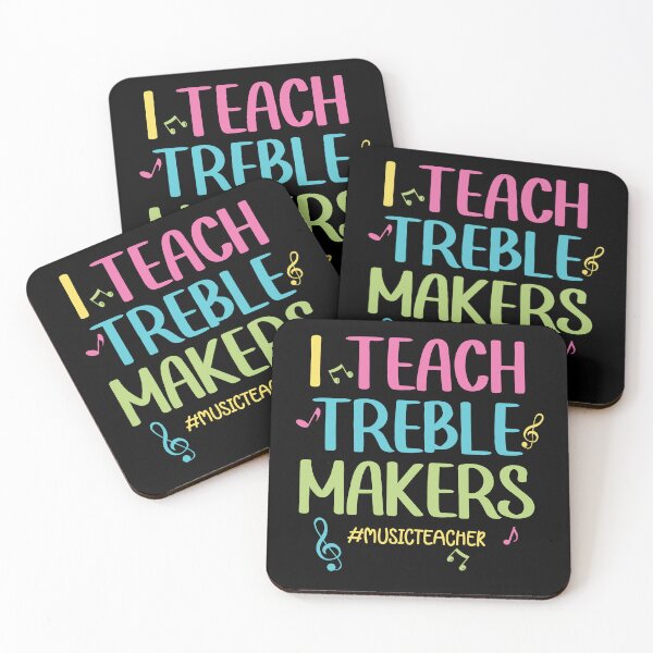 Item preview, I Teach Treble Makers Pun - Music Teacher Quote designed and sold by Primroaddesigns.