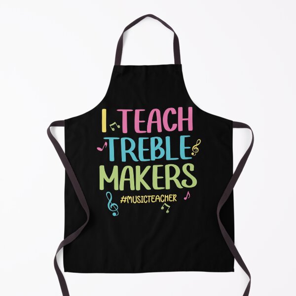 Item preview, I Teach Treble Makers Pun - Music Teacher Quote designed and sold by Primroaddesigns.
