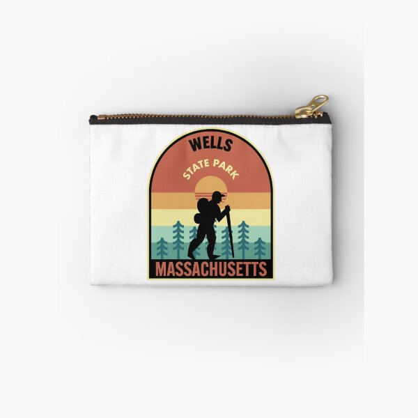 Item preview, Wells State Park Massachusetts Retro Hiking designed and sold by HalpinDesign.