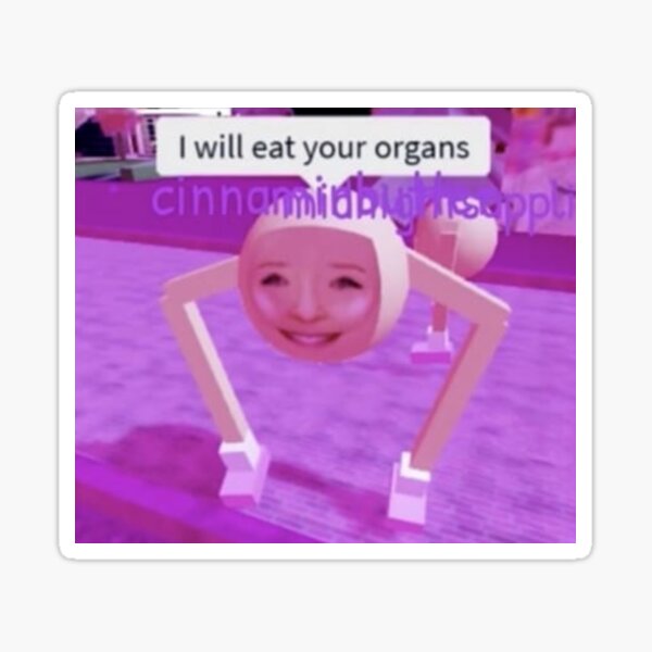 I Will Eat Your Organs Sticker For Sale By EliasBNSA Redbubble i-will-eat-your-organs-sticker-for-sale-by-eliasbnsa-redbubble