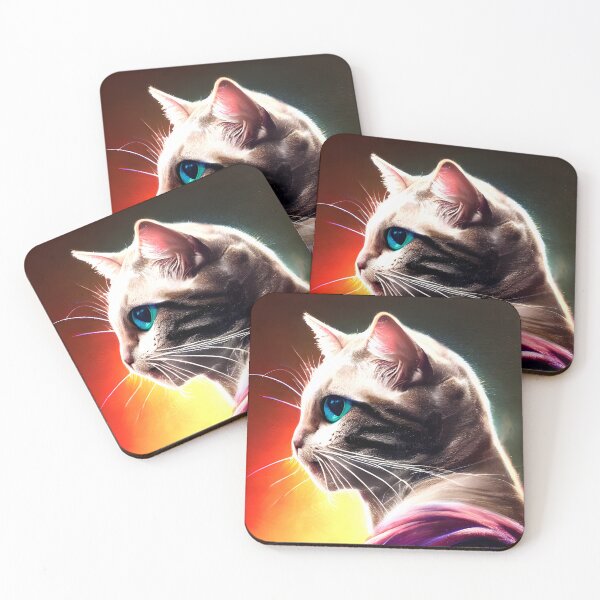 Item preview, cat portrait #12 designed and sold by supeart.