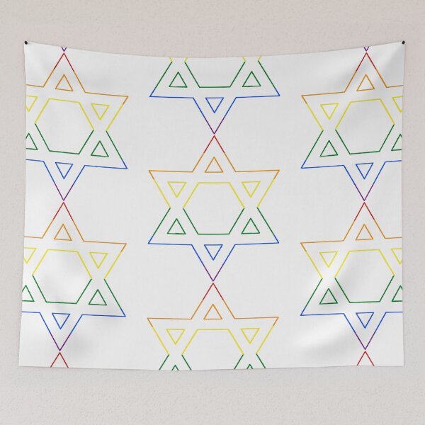 Item preview, Pride Star of David designed and sold by ThePureAudacity.