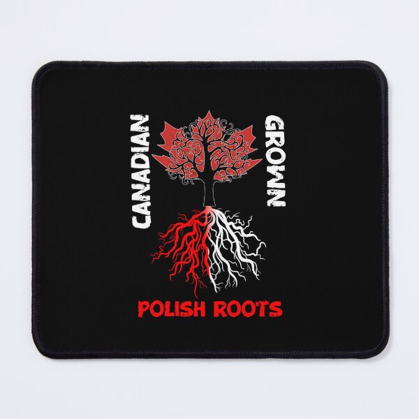 Item preview, Canadian Grown Polish Roots, Polish Heritage designed and sold by SportyDogShop.
