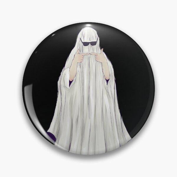 Item preview, shy ghost designed and sold by Nos-Eclats-dAme.