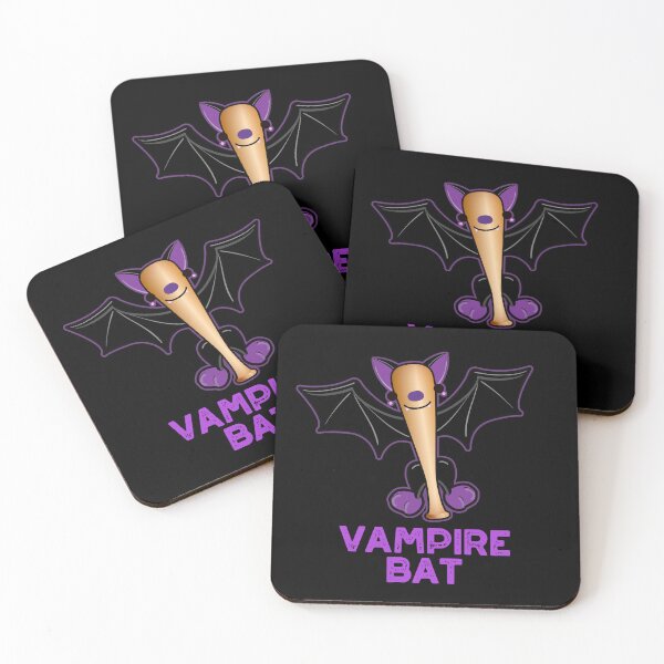 Item preview, Vampire Bat Funny Baseball Puns (Dark BG) designed and sold by punnybone.